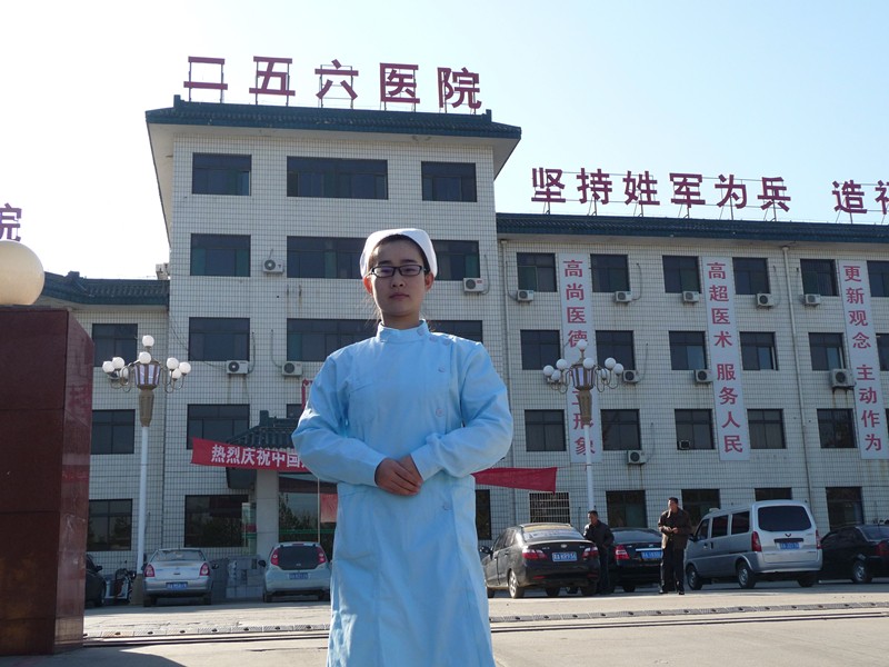 就业于中国人民解放军北京军区白求恩国际和平医院的天使护校毕业生
