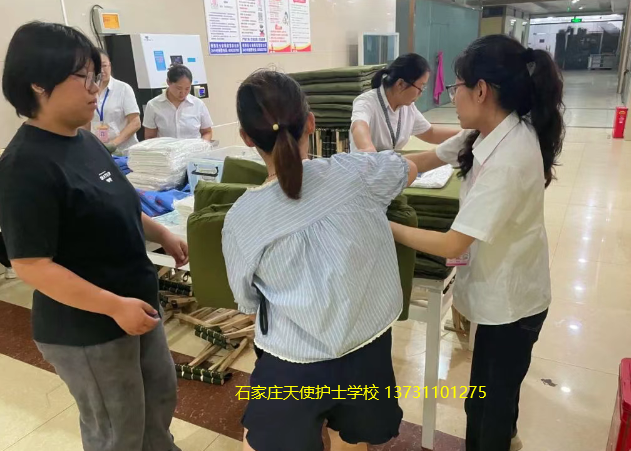 2025年石家庄天使护士学校新生开学现场报道